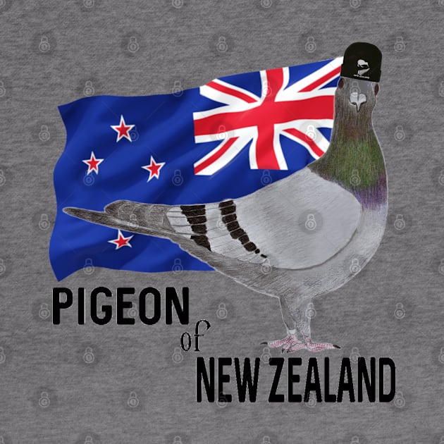 Pigeon of New Zealand by KC Morcom aka KCM Gems n Bling aka KCM Inspirations